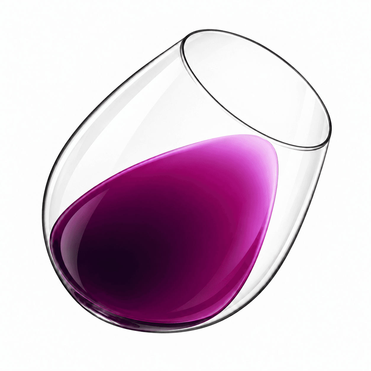 Bolgheri (Sassicaia) wine colour in the glass